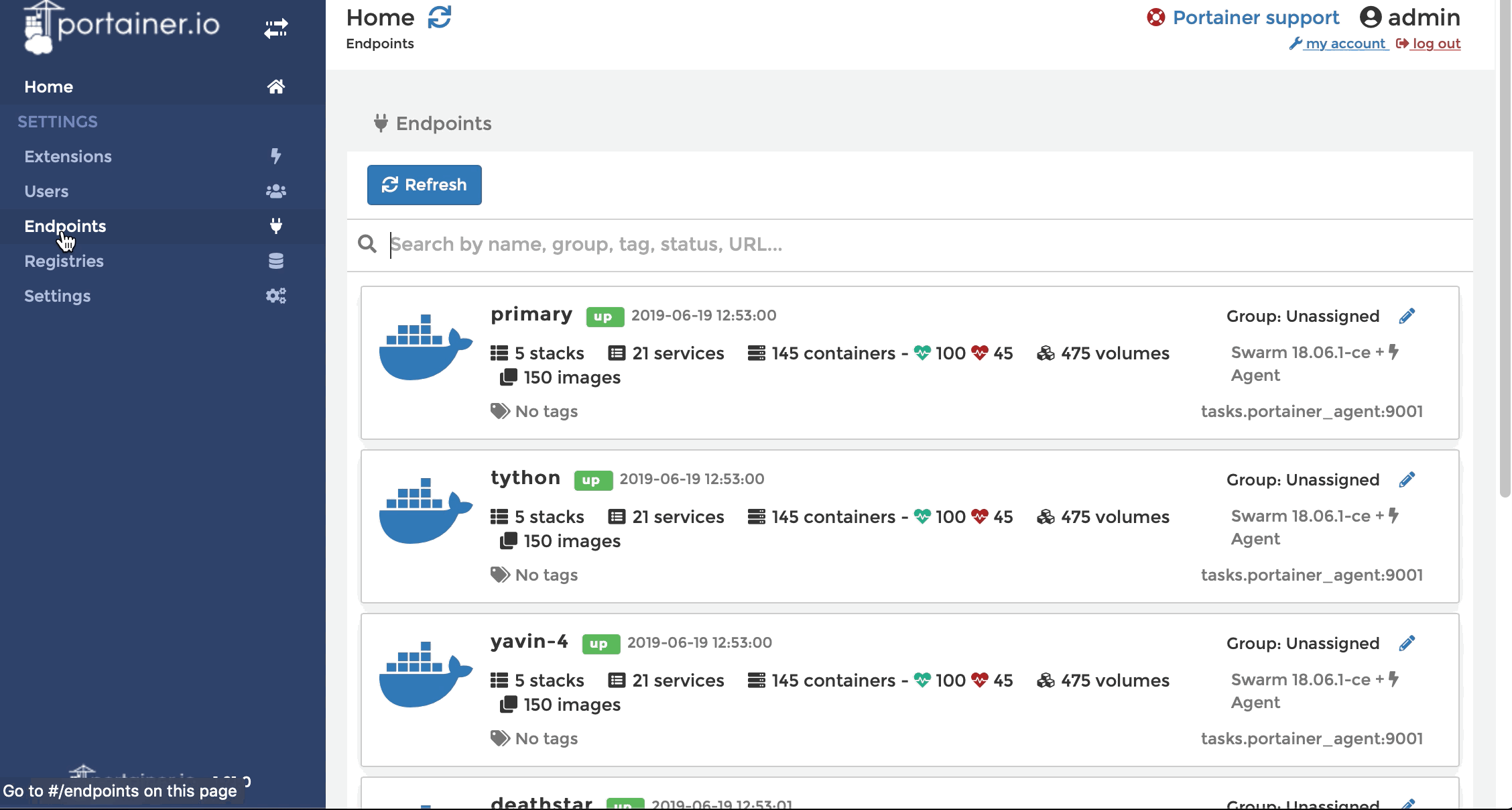 Assigning endpoint administrator role to a team